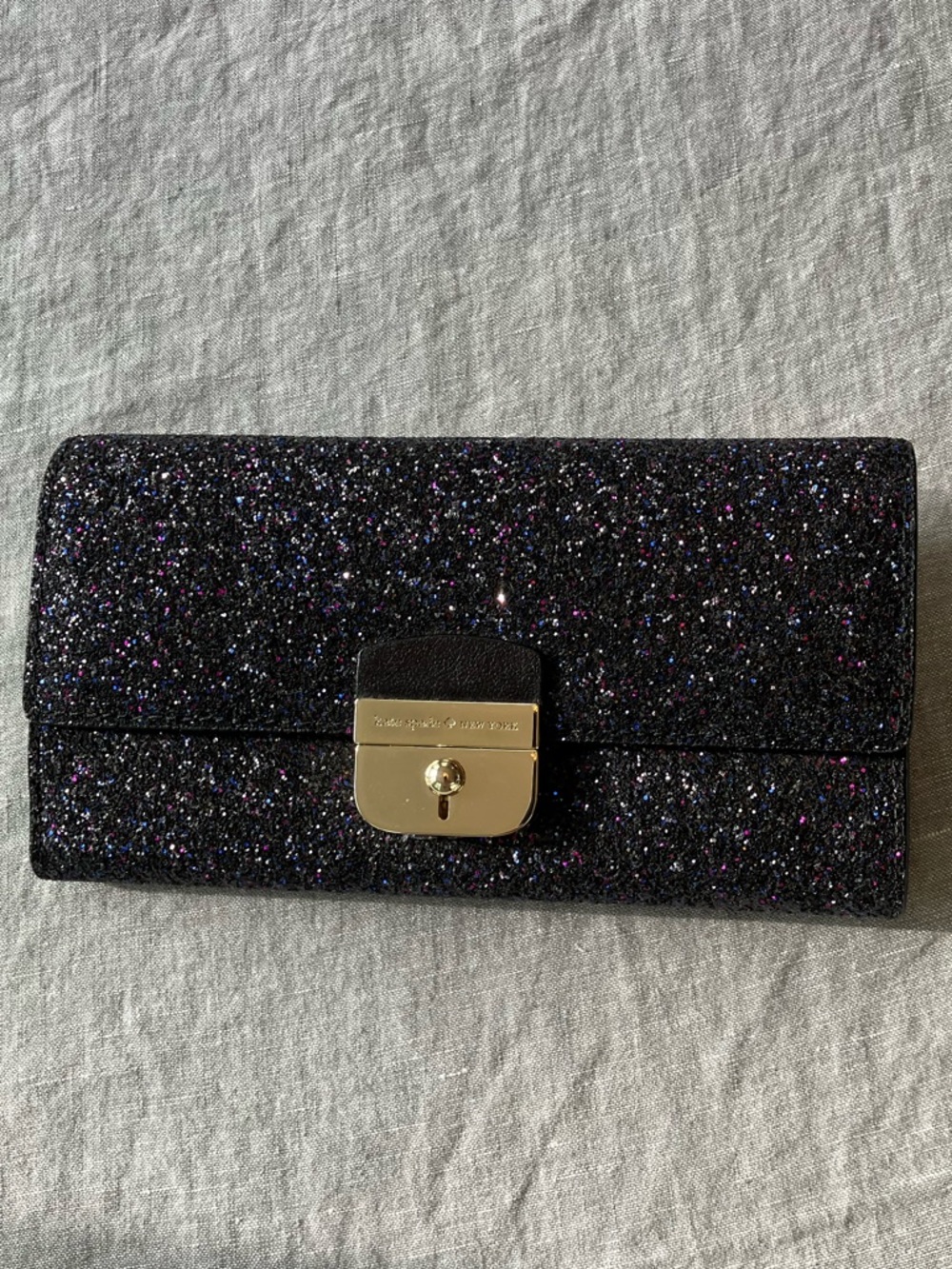 Kate Spade Glitter Clutch
